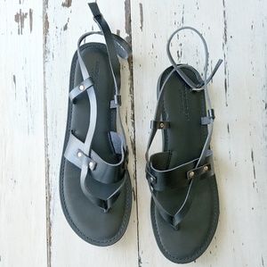American Eagle Strappy Black Sandal